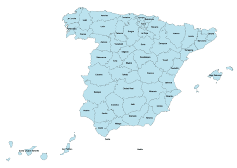 Provincias de España 