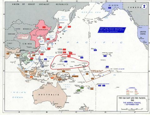 Pacific War - The Imperial Powers 1939