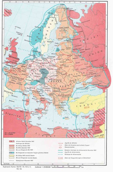 World War II in Europe 1942-1945