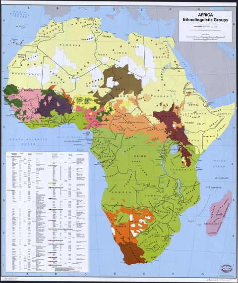 Africa ethnic groups 