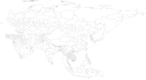 Asia 1st level political divisions 