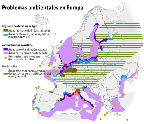 Problemas ambientales en Europa 