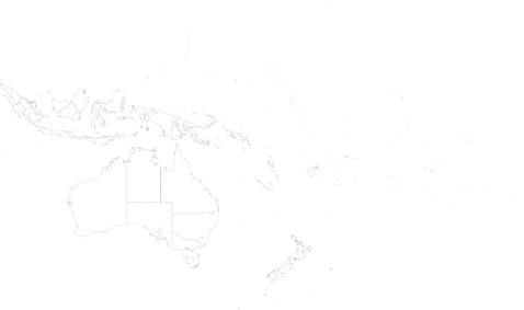 Map of Oceania 
