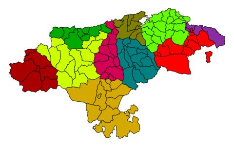 Comarcas de Cantabria 2007