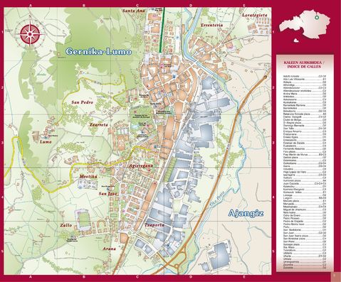 Mapa de Guernica y Luno 2004