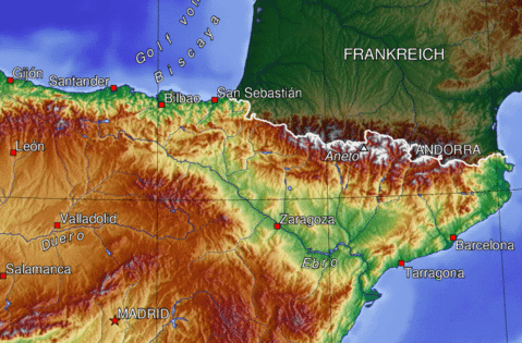 Ebro river valley 