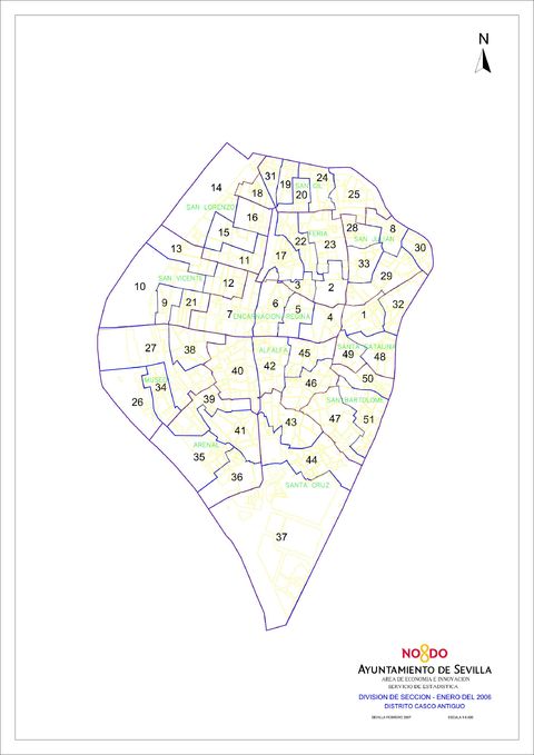 Casco Antiguo district, Seville 2006