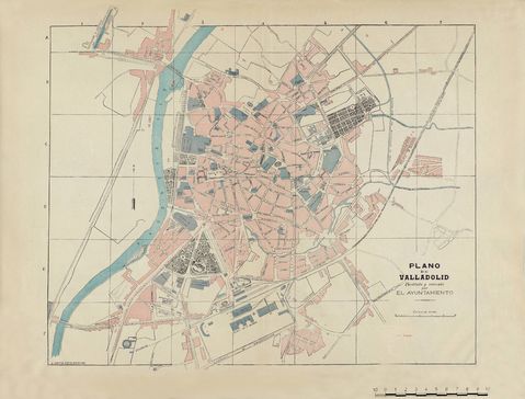Valladolid map