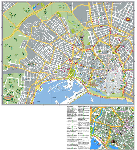 Mapa de Palma de Mallorca Mapa de Palma de Mallorca