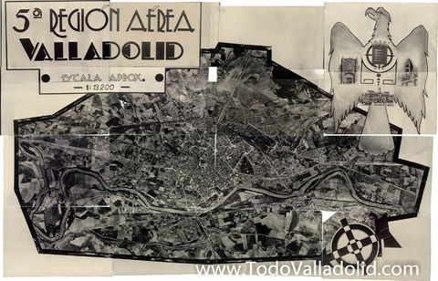 Valladolid aerial photography prior to 1953