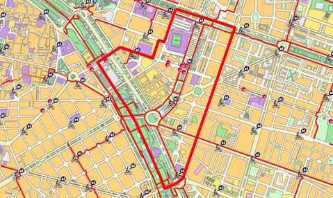 Neighborhood of Mestalla, Valencia