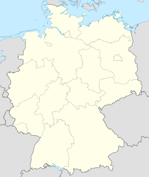 Germany blank map