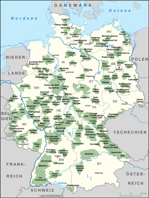 Nature Parks of Germany 