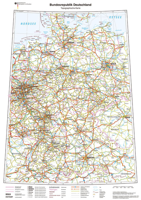 Germany road map 
