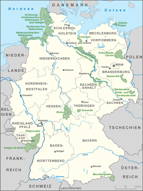 Biosphere Reserves in Germany 