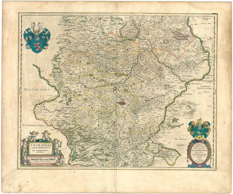 Landgraviate of Thuringia 1645