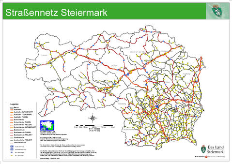Map of Styria 