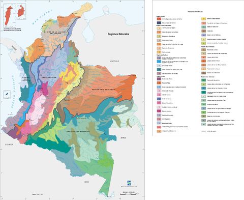 Regions of Colombia 