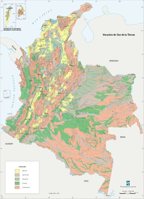 Colombia land use 