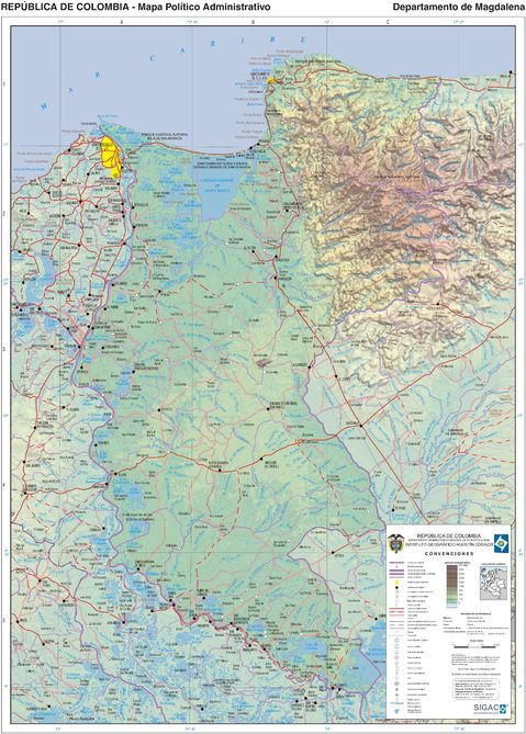 Magdalena map