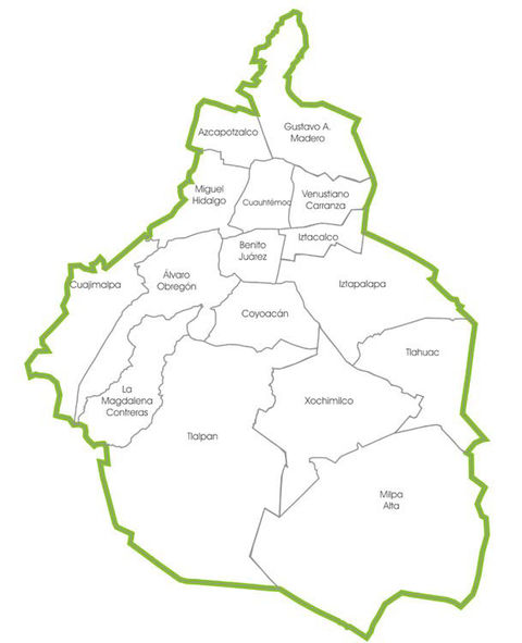 Delegaciones de la Ciudad de México 
