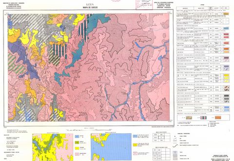 Suelos de la región al norte de Loja 1984