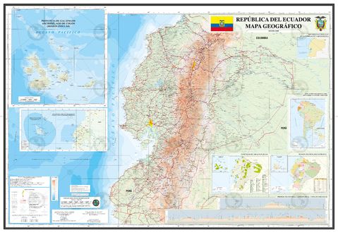 Mapa del Ecuador 