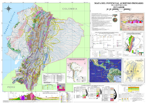 Potencial aurífero del Ecuador 