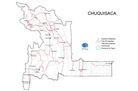 Carreteras del Departamento de Chuquisaca