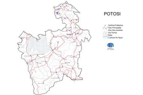 Carreteras del Departamento de Potosí