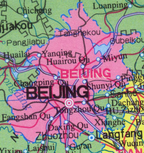 Beijing Municipality Map Beijing Municipality Map
