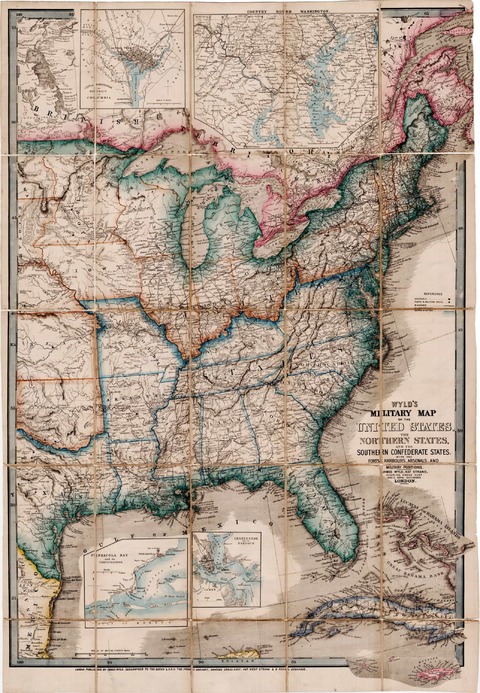 American Civil War map