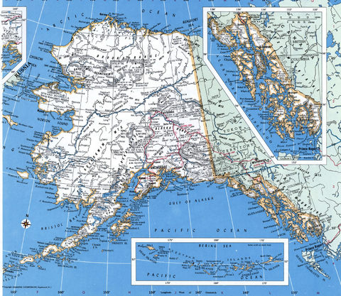 Map of Alaska