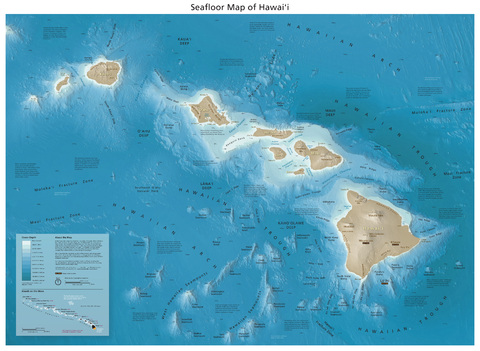 Mapa de Hawai