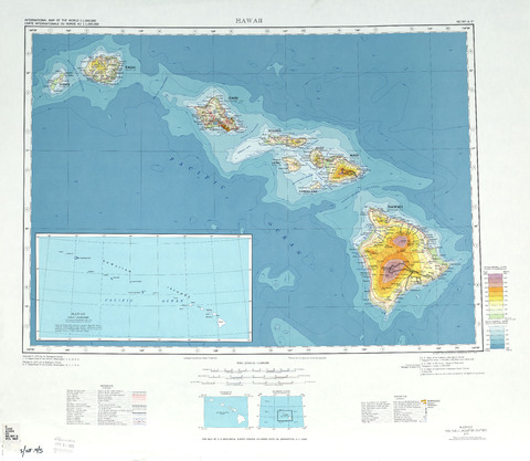 Hawaii Topographic Map