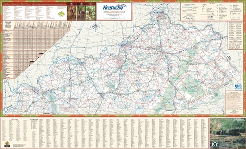 Mapa de Kentucky