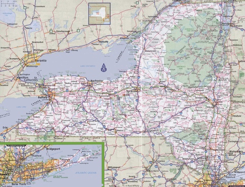 Map of New York