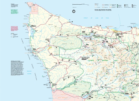 Olympic National Park Map