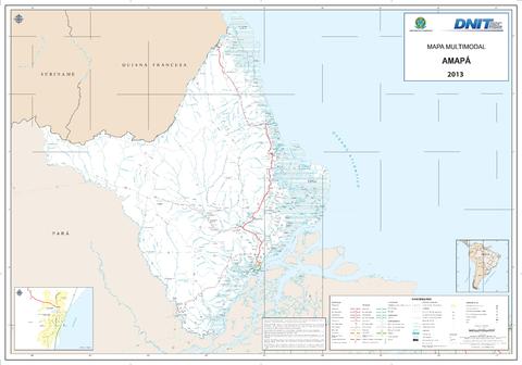 State of Amapá road map