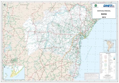 State of Bahía road map