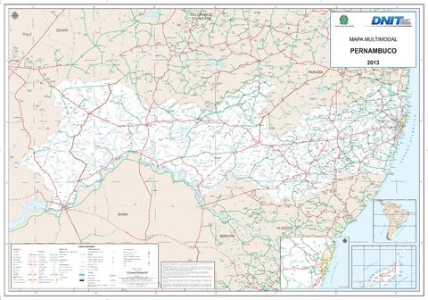 State of Pernambuco road map
