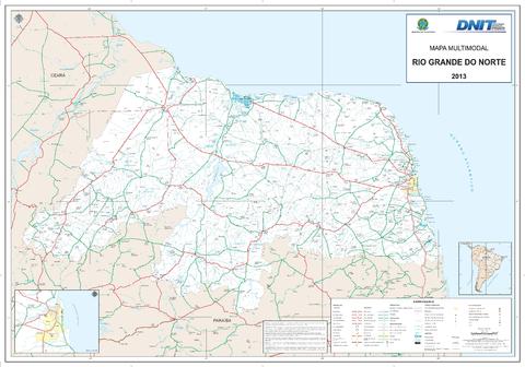 State of Rio Grande do Norte road map
