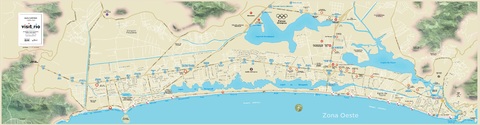Mapa de Barra da Tijuca