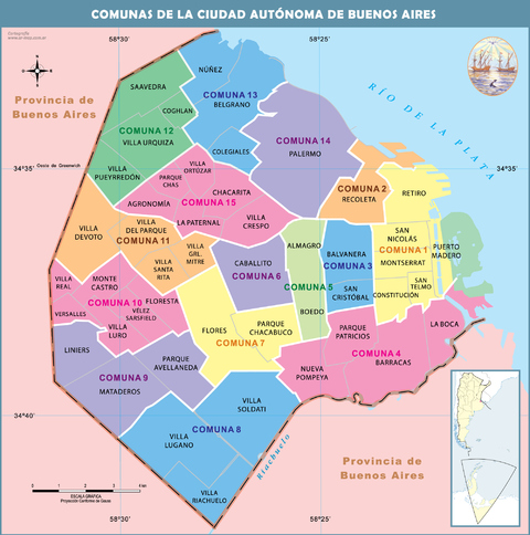 Comunas de la ciudad de Buenos Aires