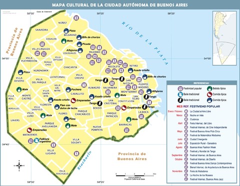 Mapa cultural de la Ciudad de Buenos Aires