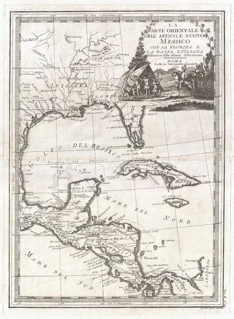 Central America in 1798