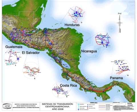 Interconnection of the power grids of Central America
