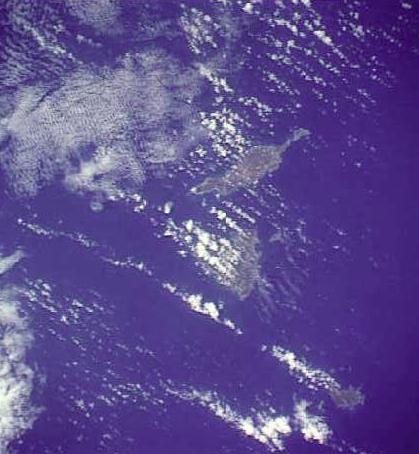 Mapa Satelital, Foto, Imagen Satelite de Anguilla