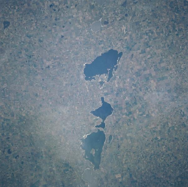 Photo, Image et Carte Satellite de la Rivière Cuarto Craters, Argentine