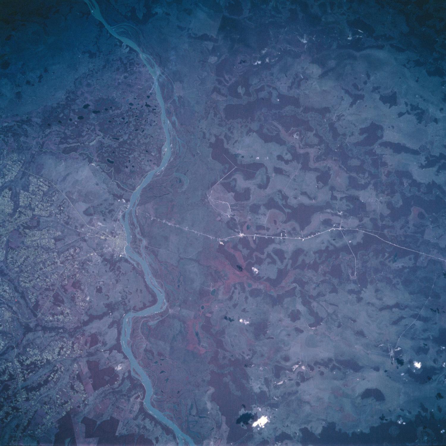 Satellite Image, Photo of Conception Area, Paraguay